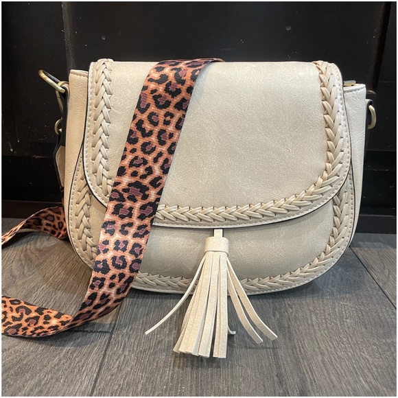 Boho Floral Strap Shoulder Crossbody Bag - Picture 6 of 10